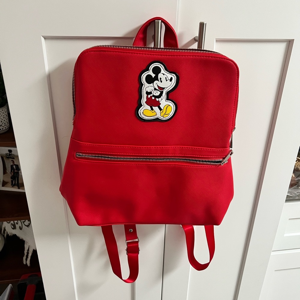 Disney red backpack